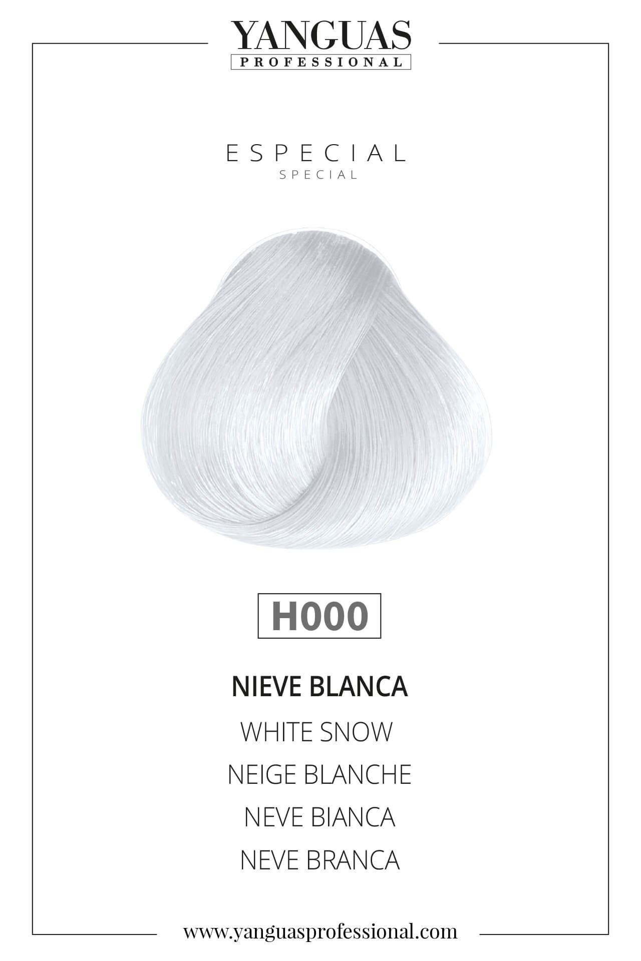 Coloración Nieve Blanca H000 Hidracolor Damas y Barbudos