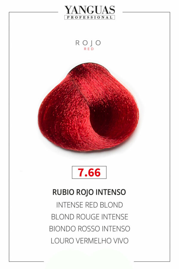 Tinte Rubio Rojo Intenso 7.66 Attraxtion
