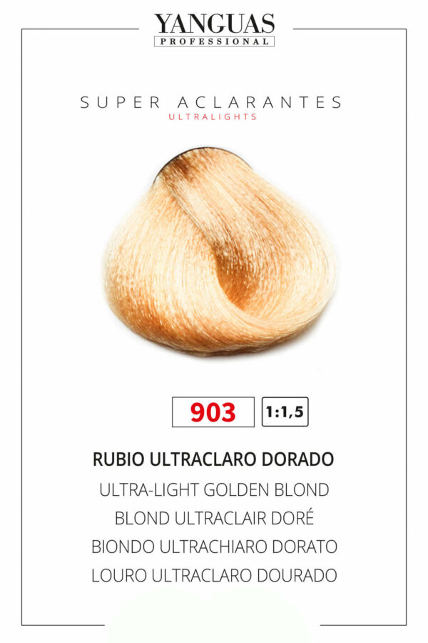 Tinte Rubio Ultraclaro Dorado 903 Attraxtion