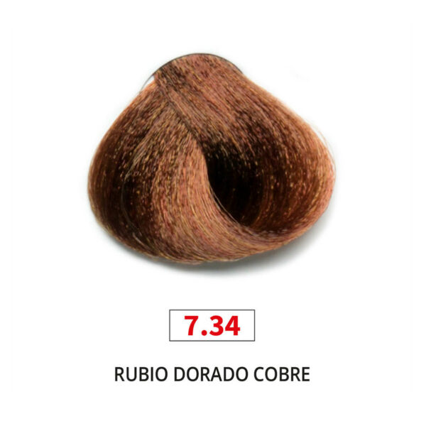 Tinte Rubio Dorado Cobre 7.34 Attraxtion